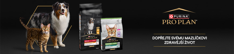 purina Pro Plan krmivo pro psy a kočky